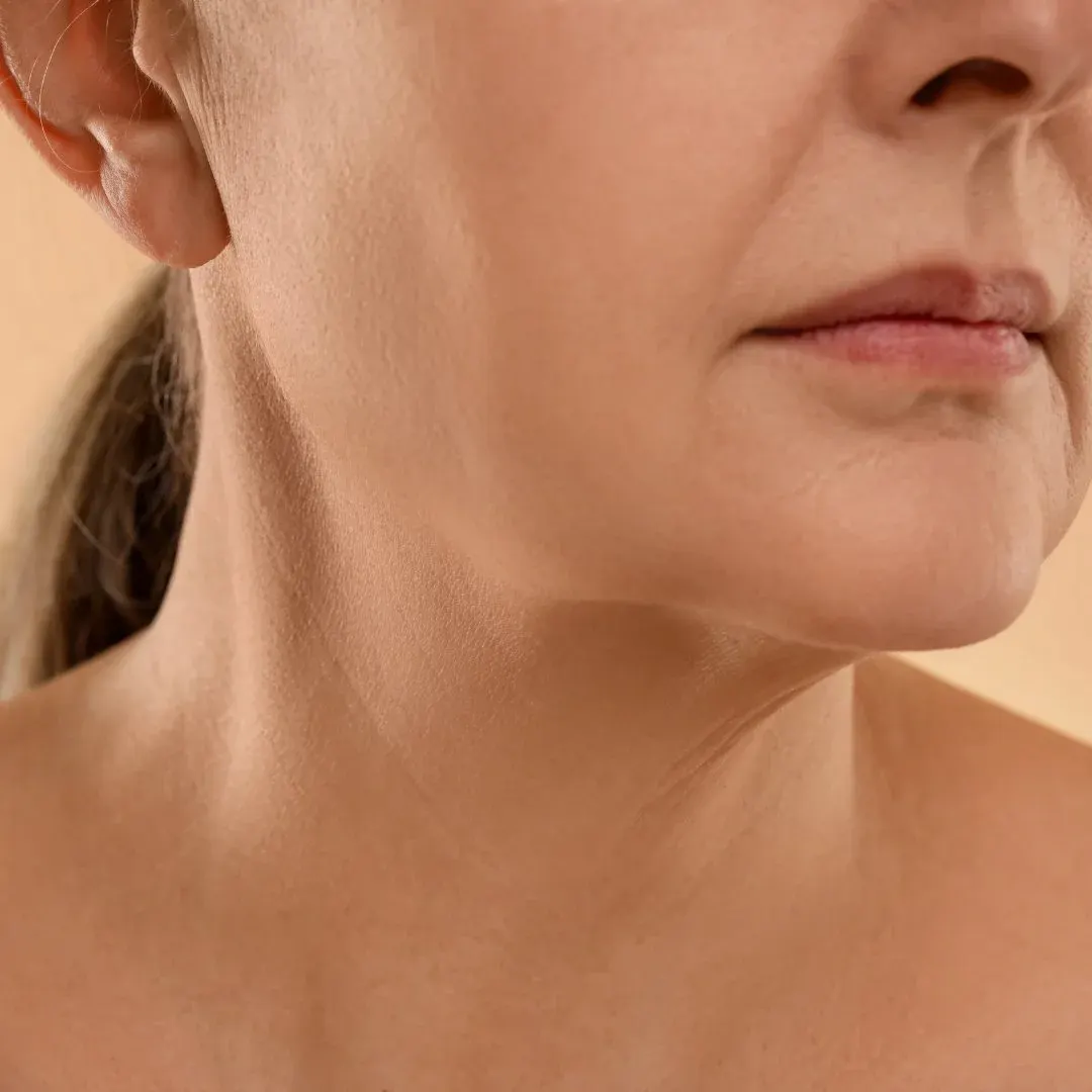 Ovale du visage d’une femme