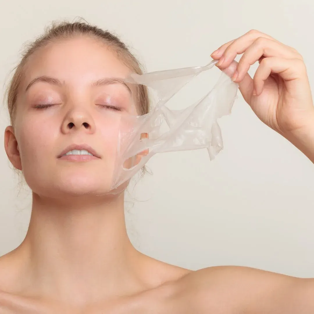 Soin du visage par peeling